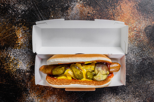 Custom Printed Hot Dog Packaging